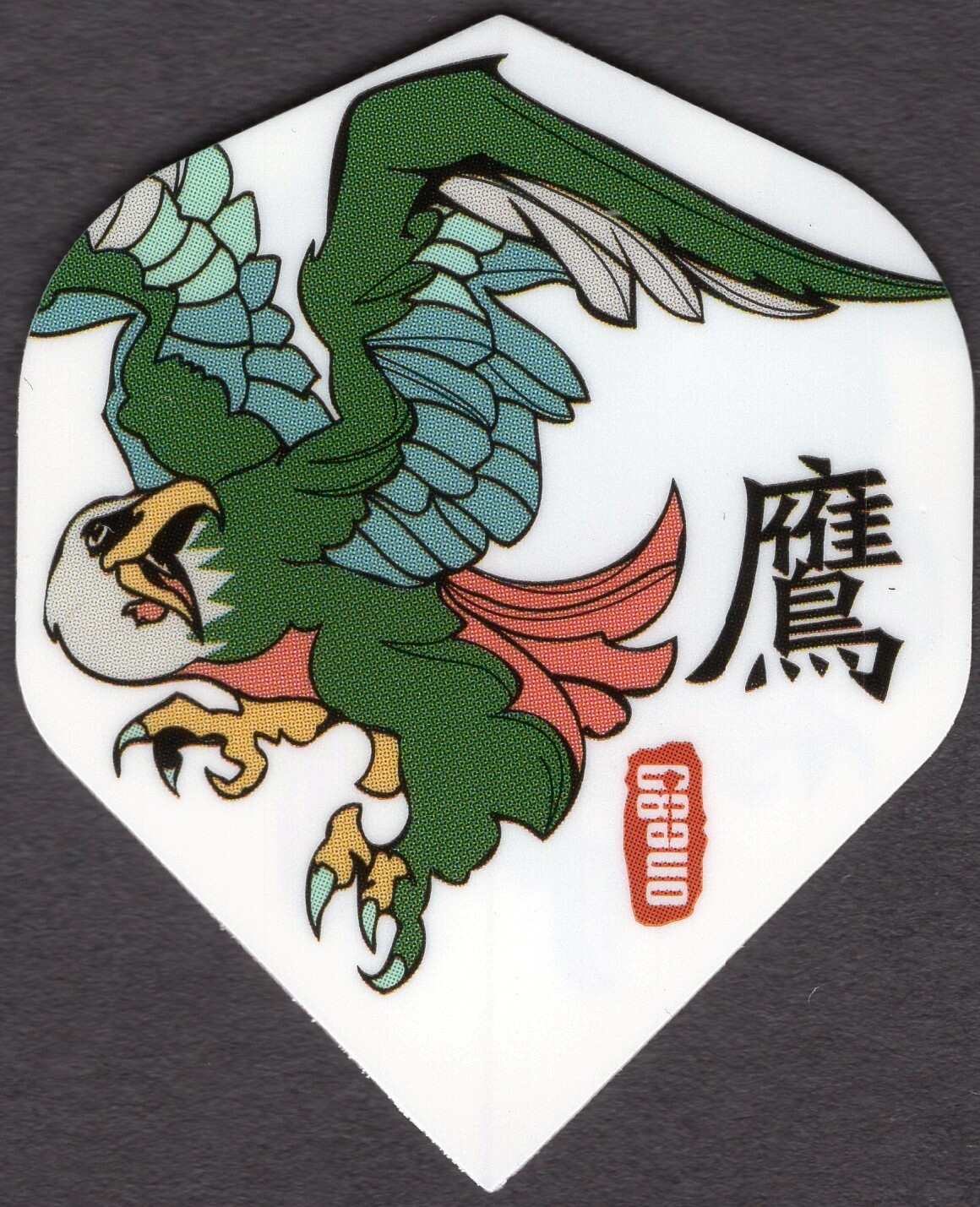 Chinese Eagle Character Dart Flights: 3 per set