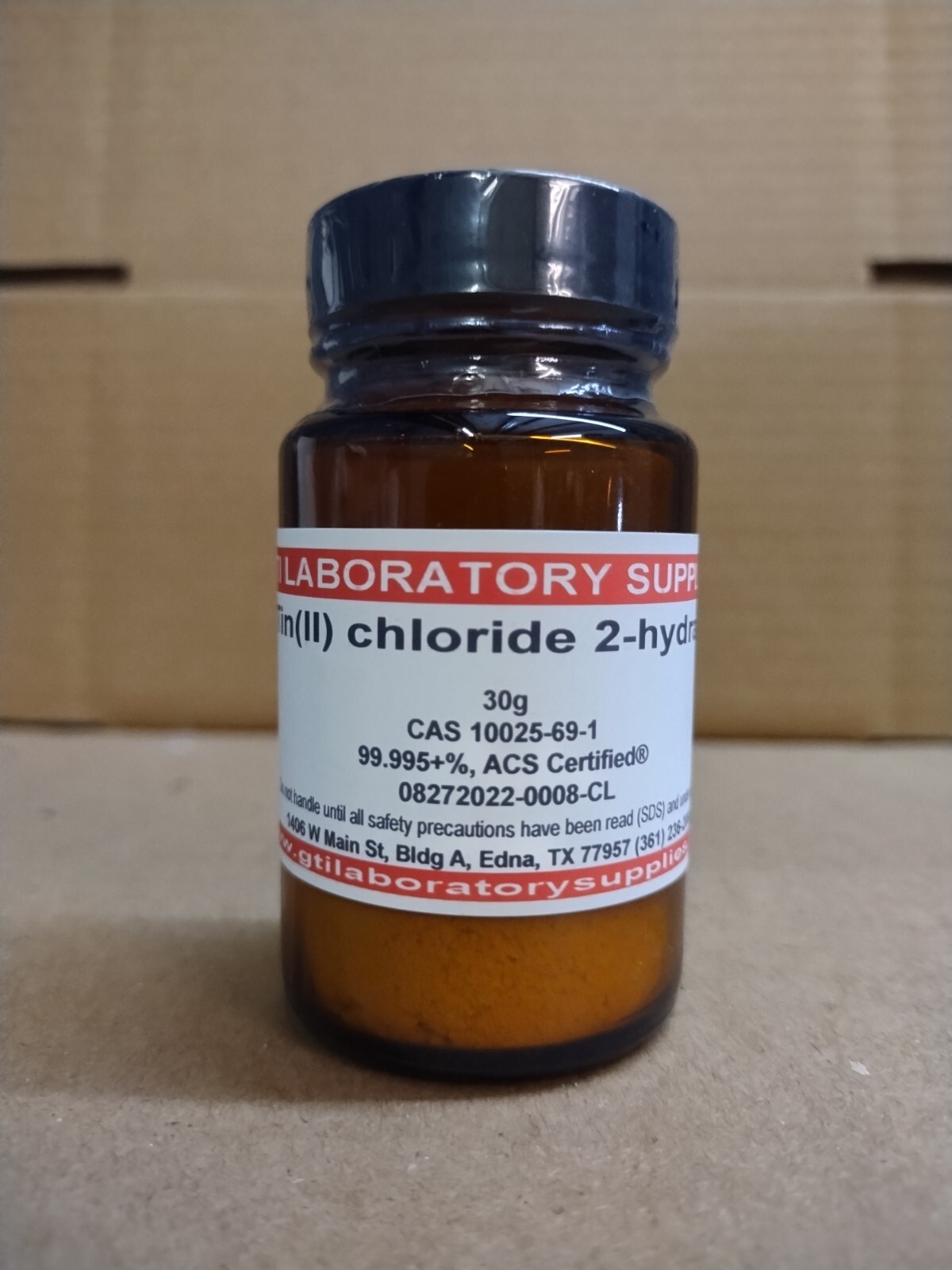 Tin(II) chloride 2-hydrate, 99.995+%, ACS Certified®