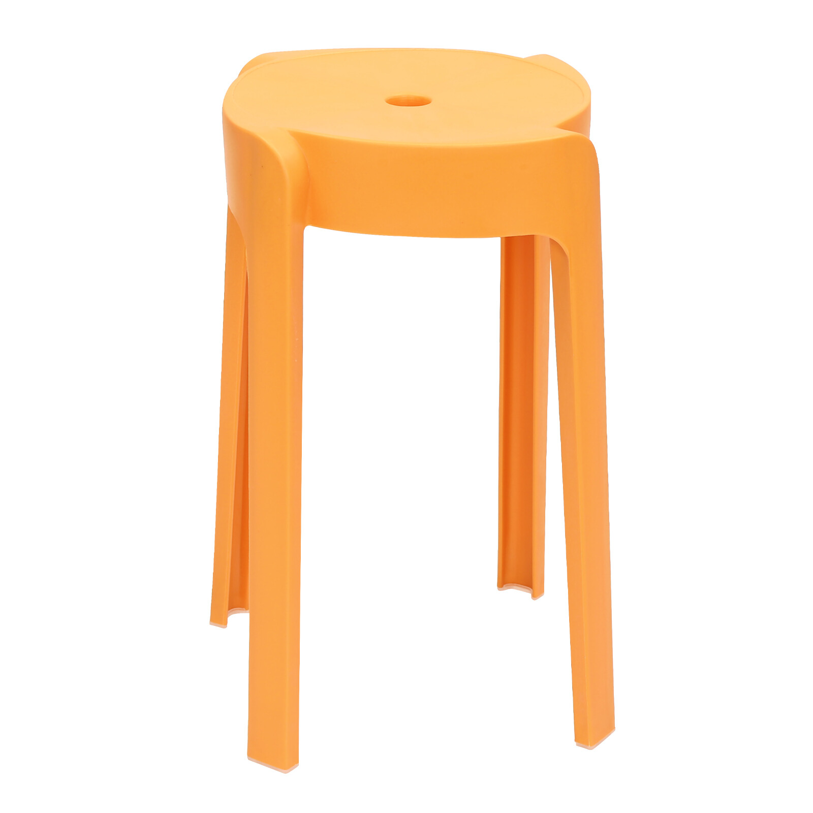 10Pack 18" Stackable PP Barstool Set Dining Table Chair Counter Height Stool