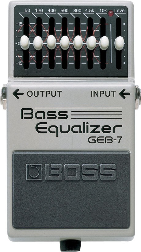Boss GEB-7 Bass EQ Pedal