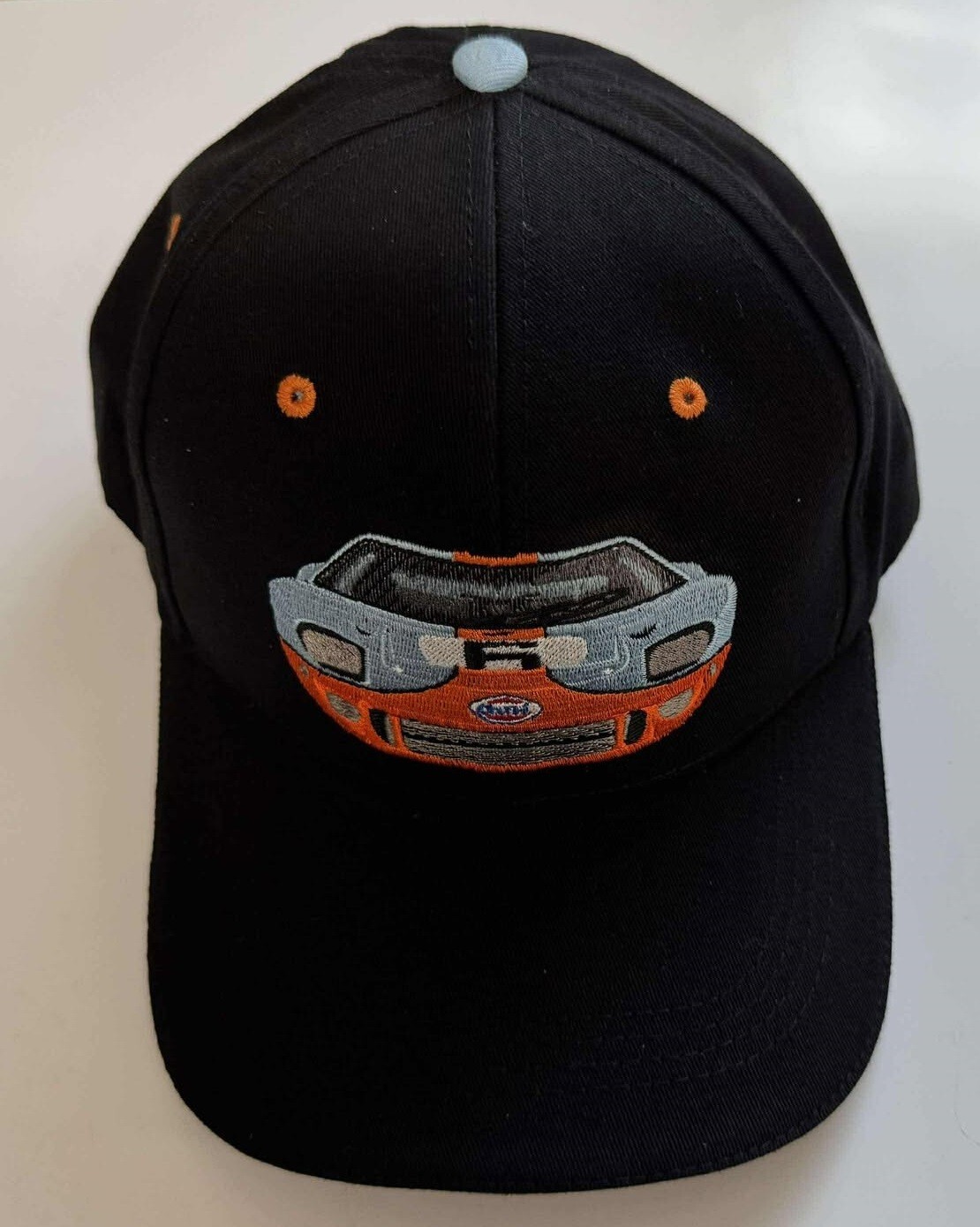 GULF Race Car GT40 NEW Black Hat