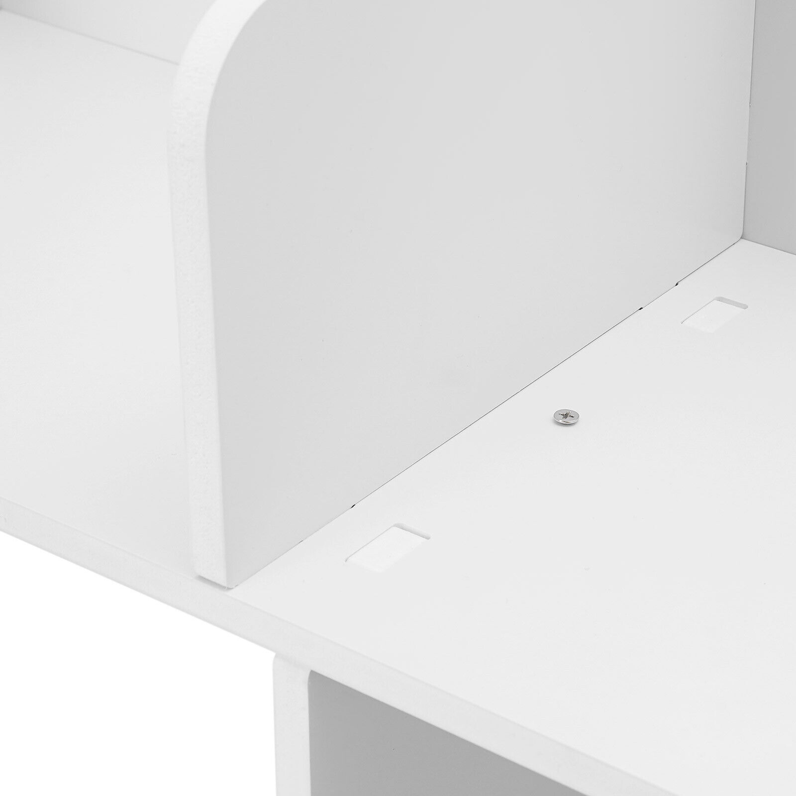 Stylish Desk Bookshelf Organizer with 6 Compartments for Efficient Storage