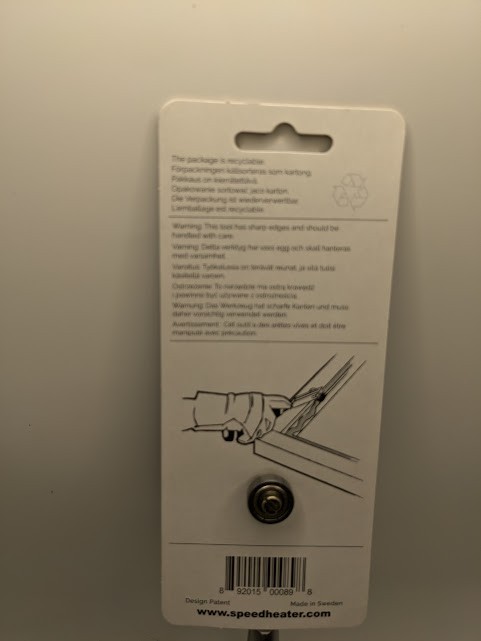 Speedheater Putty Chisel - Remove Old Putty From Windowpanes 4-0202 Window Tool