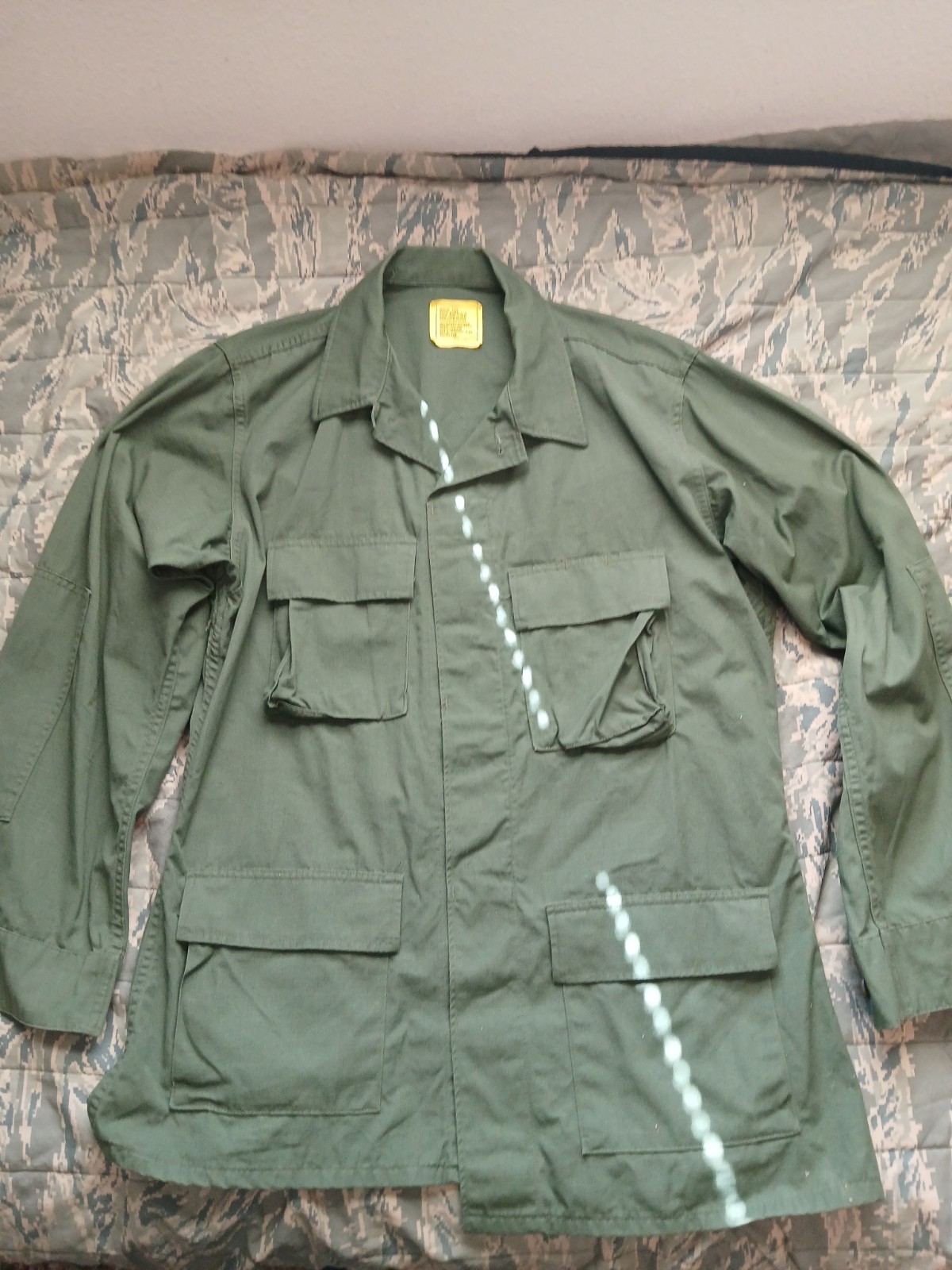 NOS OPFOR 1-509 JRTC BDU Uniform Top, Green 483 Medium / Long