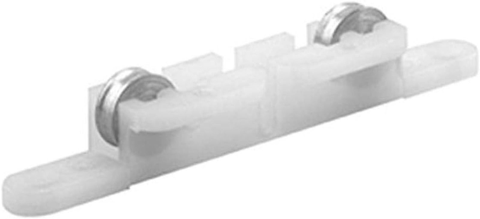 G 3158 5/16 In. Concave Steel Wheel Sliding Window Tandem Roller Assembly (2 Pac