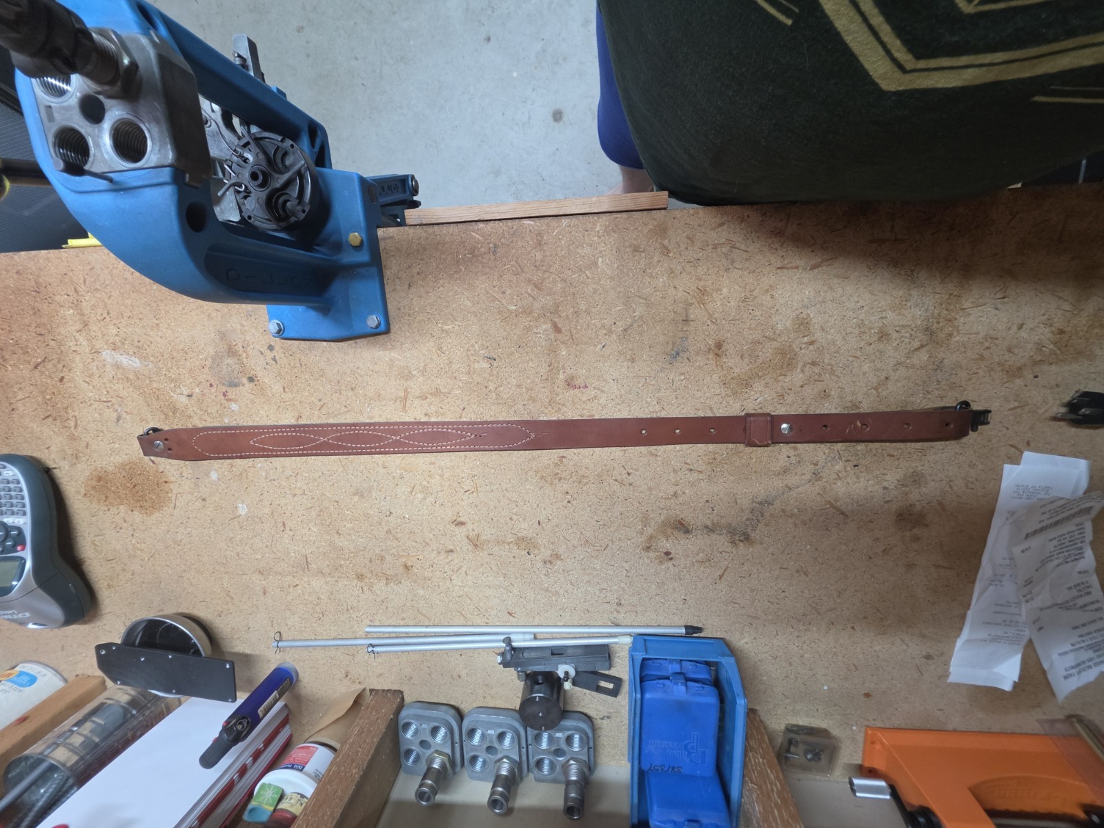 Hunter Brand 27-161 Leather Hunting Rifle Slip Strap 1.25"