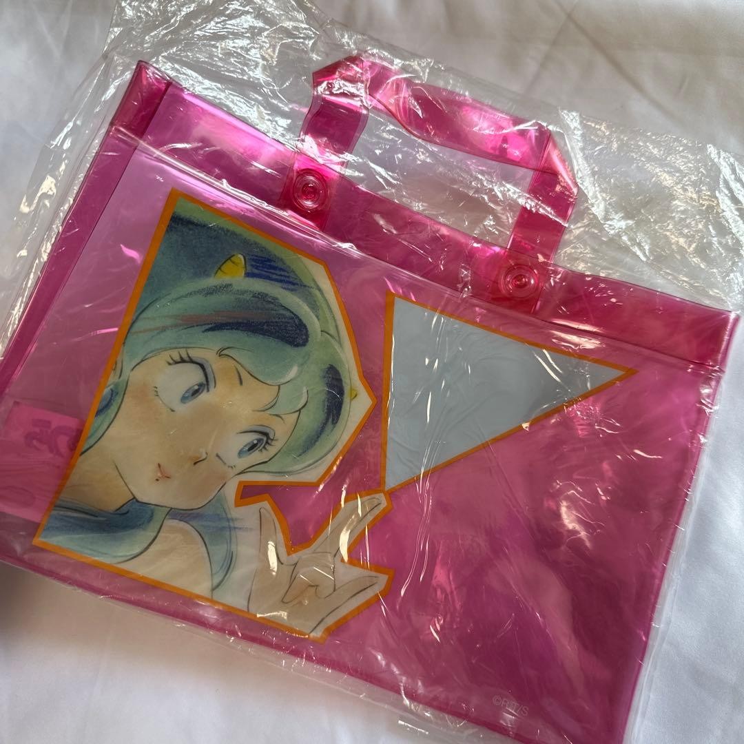 Out of print 2018 Urusei Yatsura vinyl tote bag clear original design