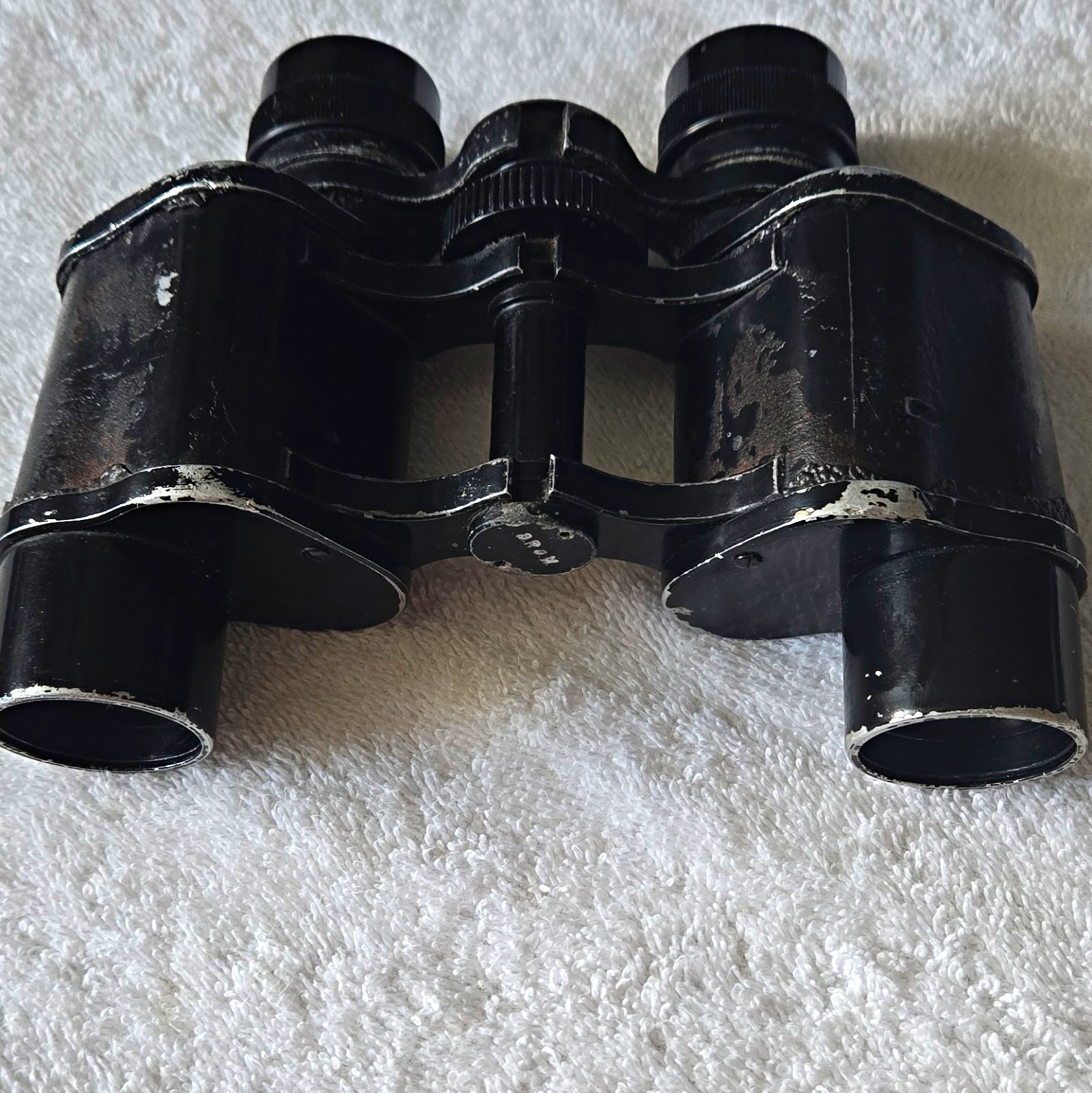 VINTAGE GENIRA 6x30 Binoculars 6x 30mm Porro Prism Coated Black