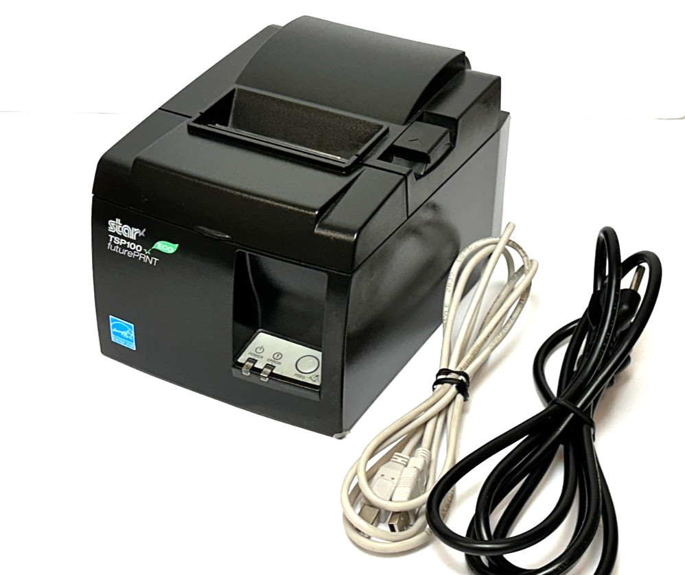 Star TSP100II  Thermal POS Receipt Printer USB (Complete Bundle)