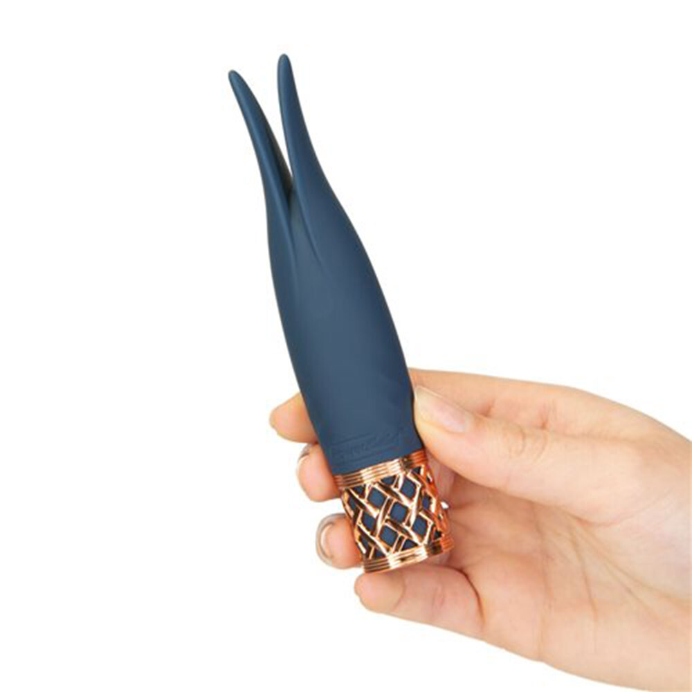 Discreet Mini Vibrating Wand Massager Clitoral Vibrator Waterproof Silicone Vibe