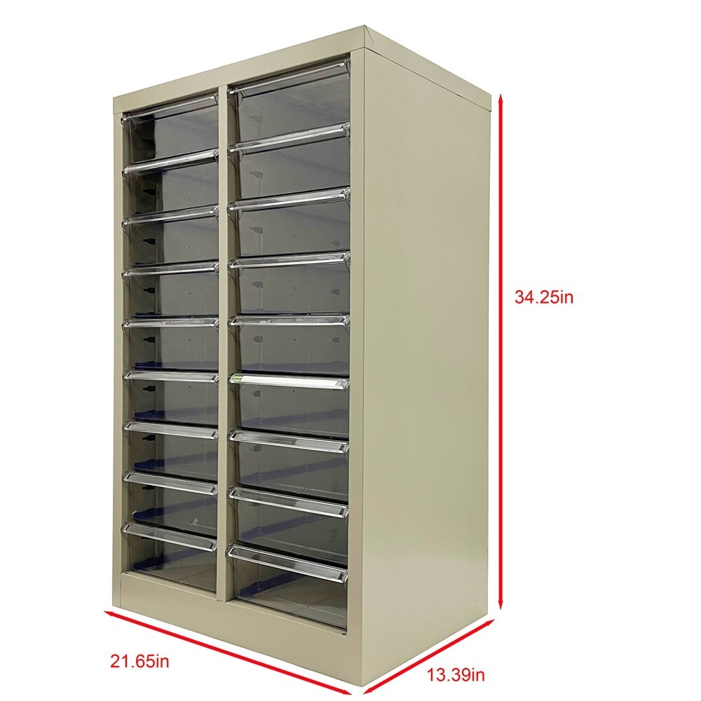 18 drawer School Reference Room Document Storage Cabinet Bank Invoice A4 File Ca