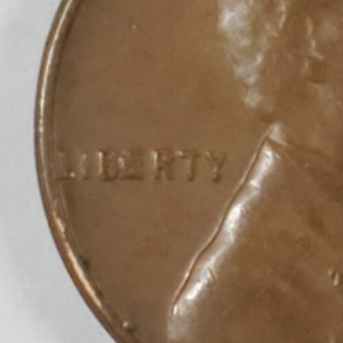 1957 D Wheat Penny W/Errors--BIE and #5 in Date