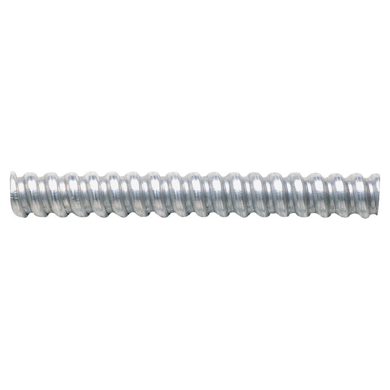 Southwire Alflex 55082303 Conduit, 3/4 in, 100 ft L, Aluminum, Natural