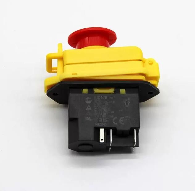 Lathe Drilling Milling Machine KJD17B Electromagnetic Push Switch