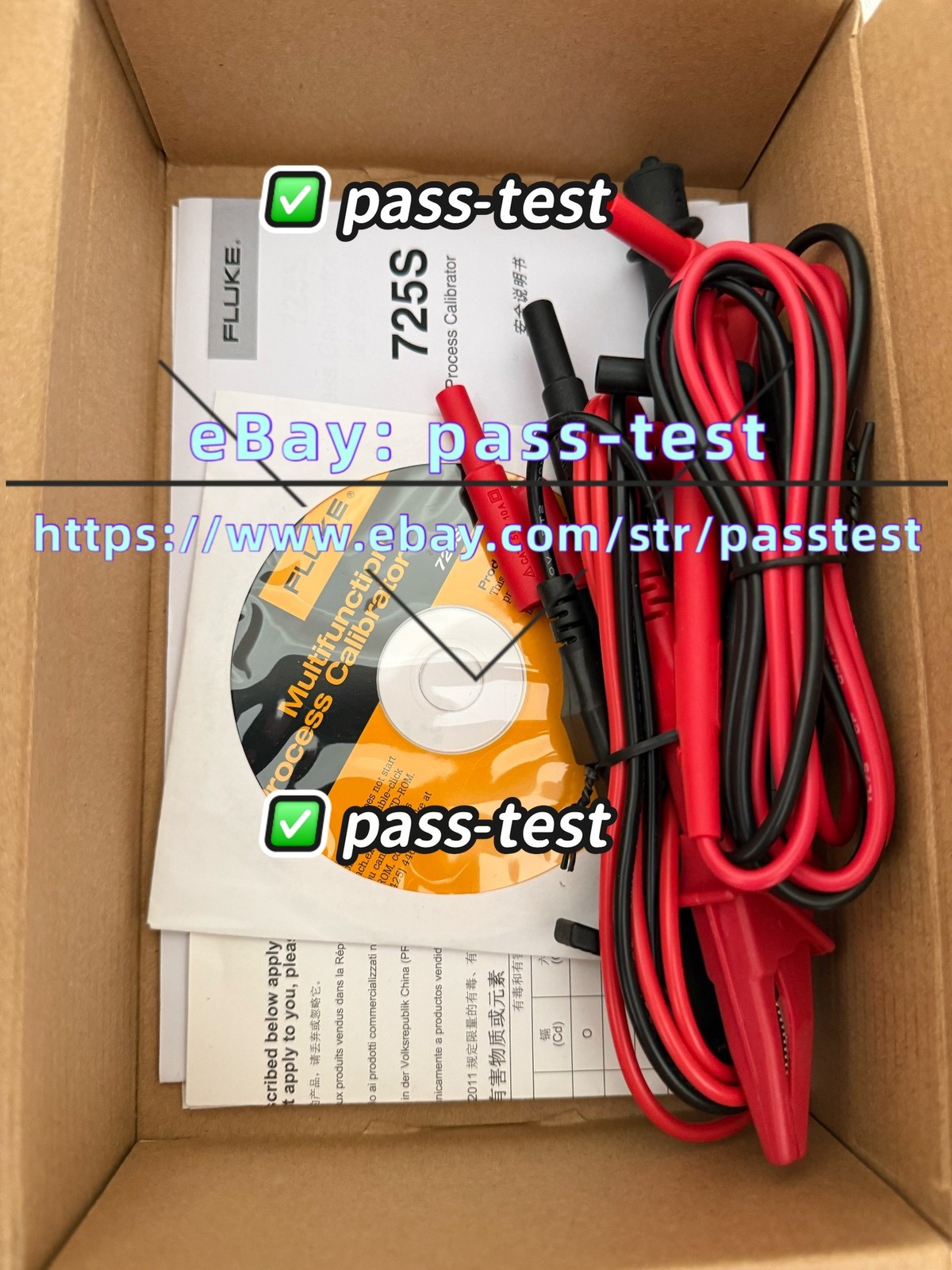 1 PCS Fluke 725S Multi-Function Process Calibrator/NEW