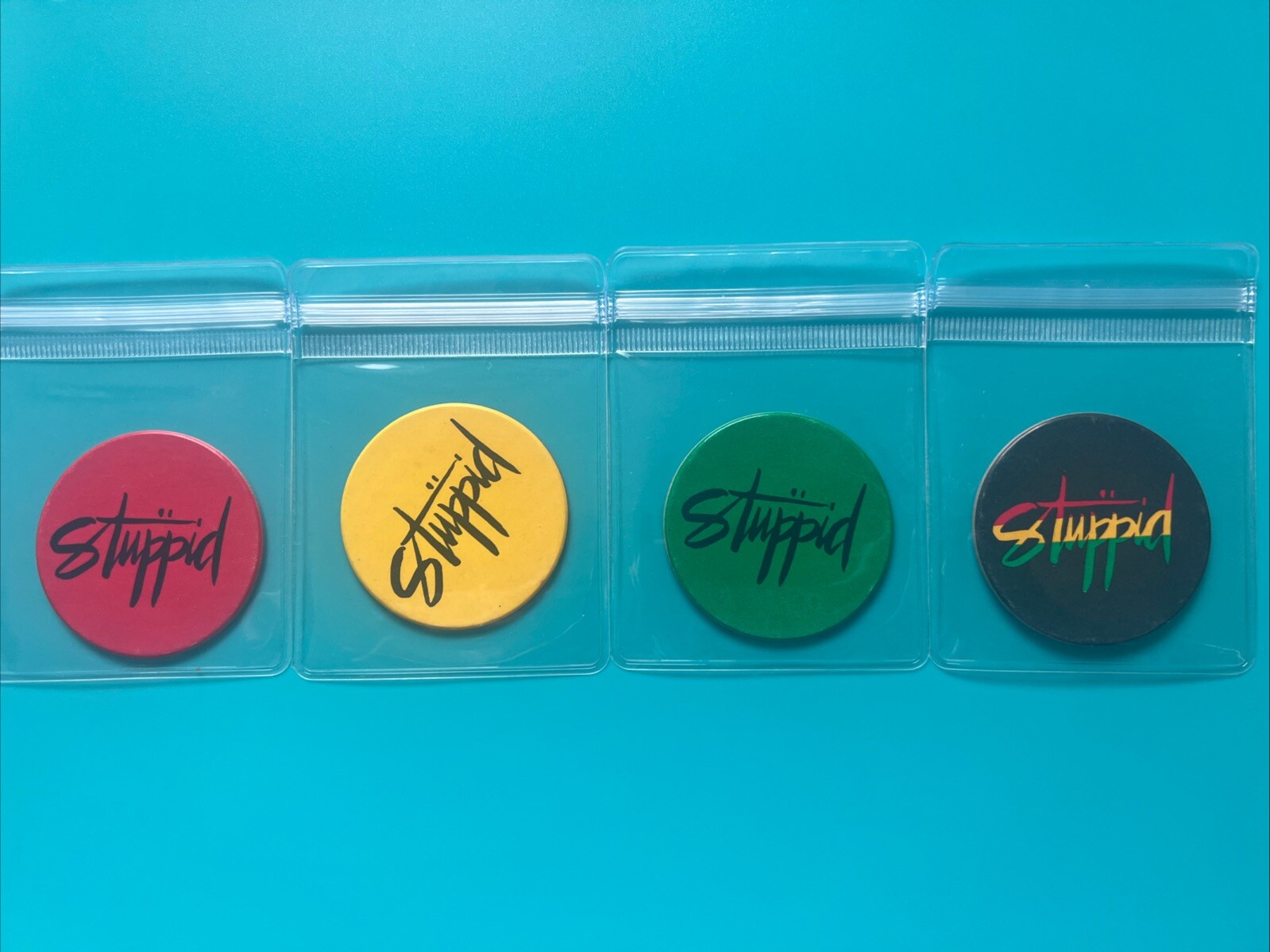 Rare Hard To Find Stuppid Pogs