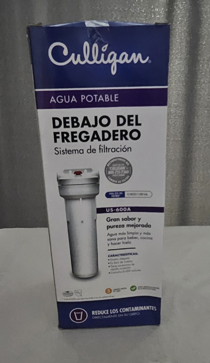 Culligan US-600A Under-Sink Filtration System with D-20A Filter NEW
