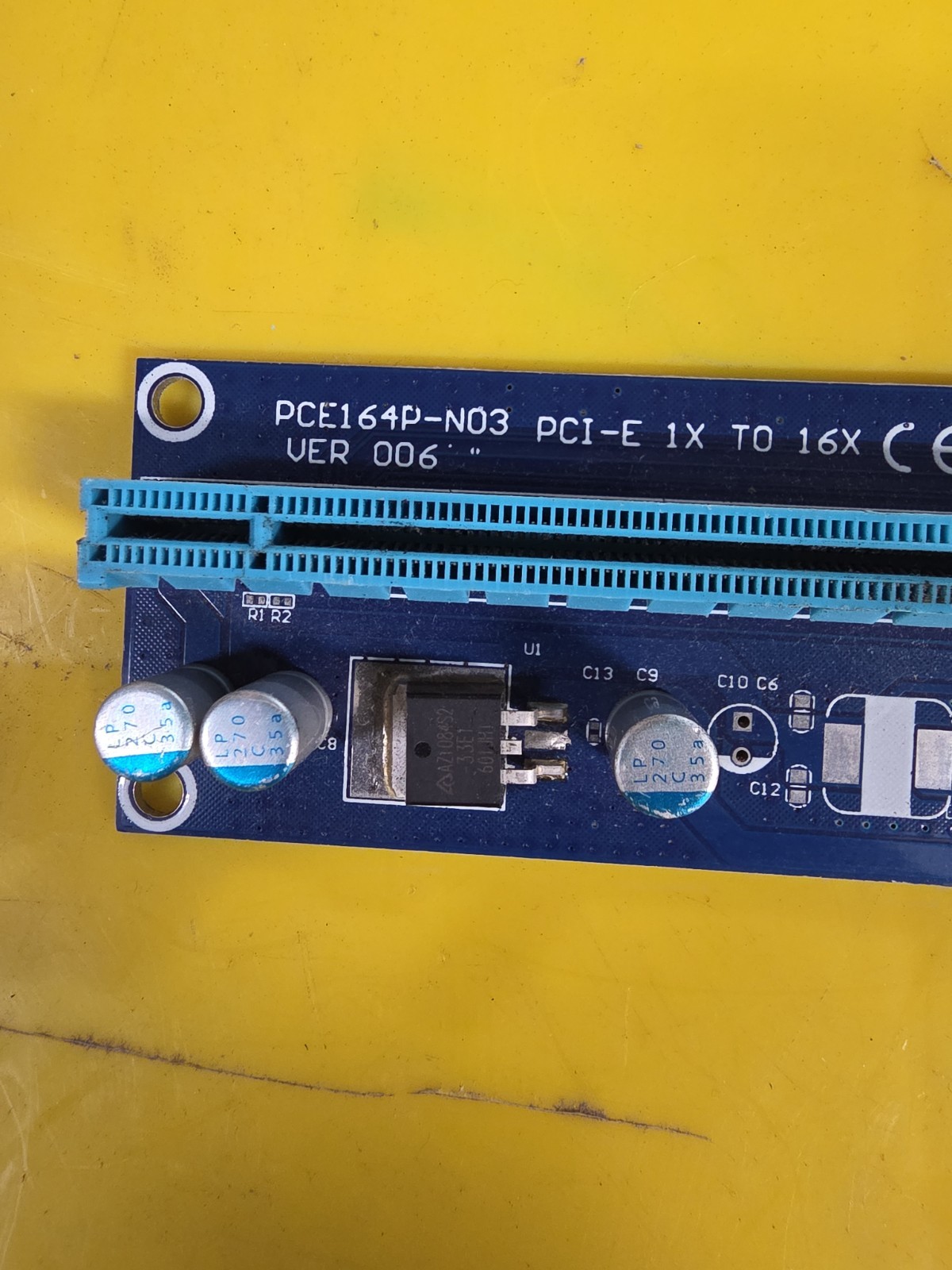 Bitcoin Mining Wonoobi PCI-E 1X To 16X Ver 006 PCE164PNO3