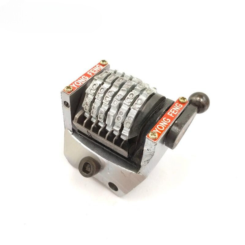 High Quality 18.9" GTO Numbering Machine 6 Digits Vertical Backward with Spring