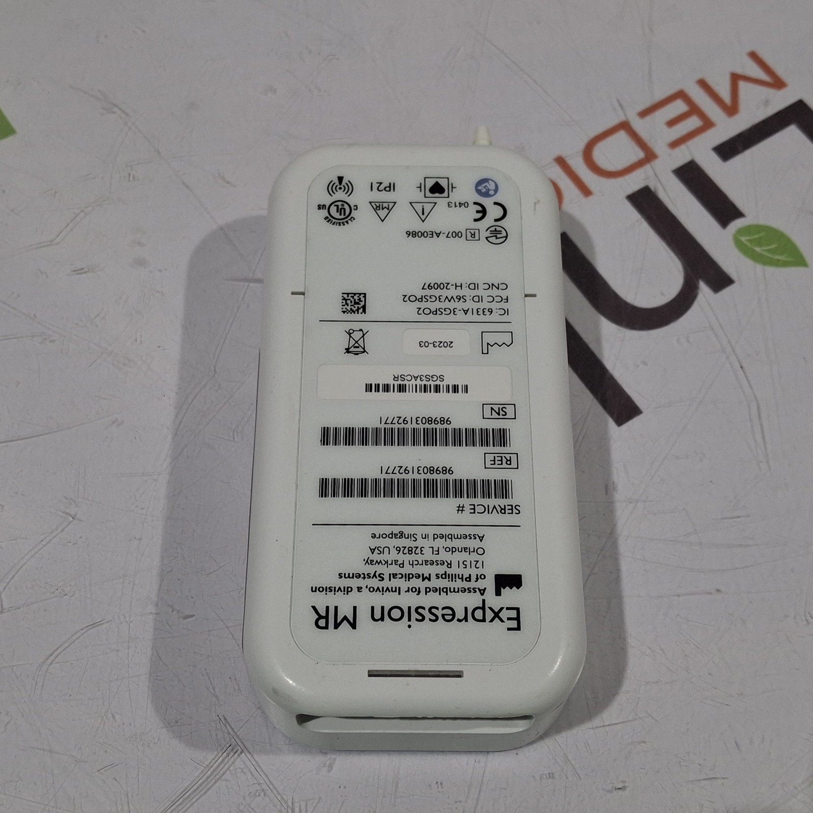 Philips Expression MRI SpO2 989803192771 Patient Module
