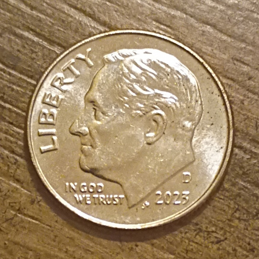 2025-D Roosevelt Dime 10C Denver Mint Business Strike Copper Composition