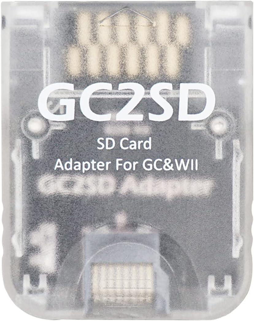 Plug & Play GC2SD Micro SD Card Reader for Gamecube/Wii - Top Storage Solution