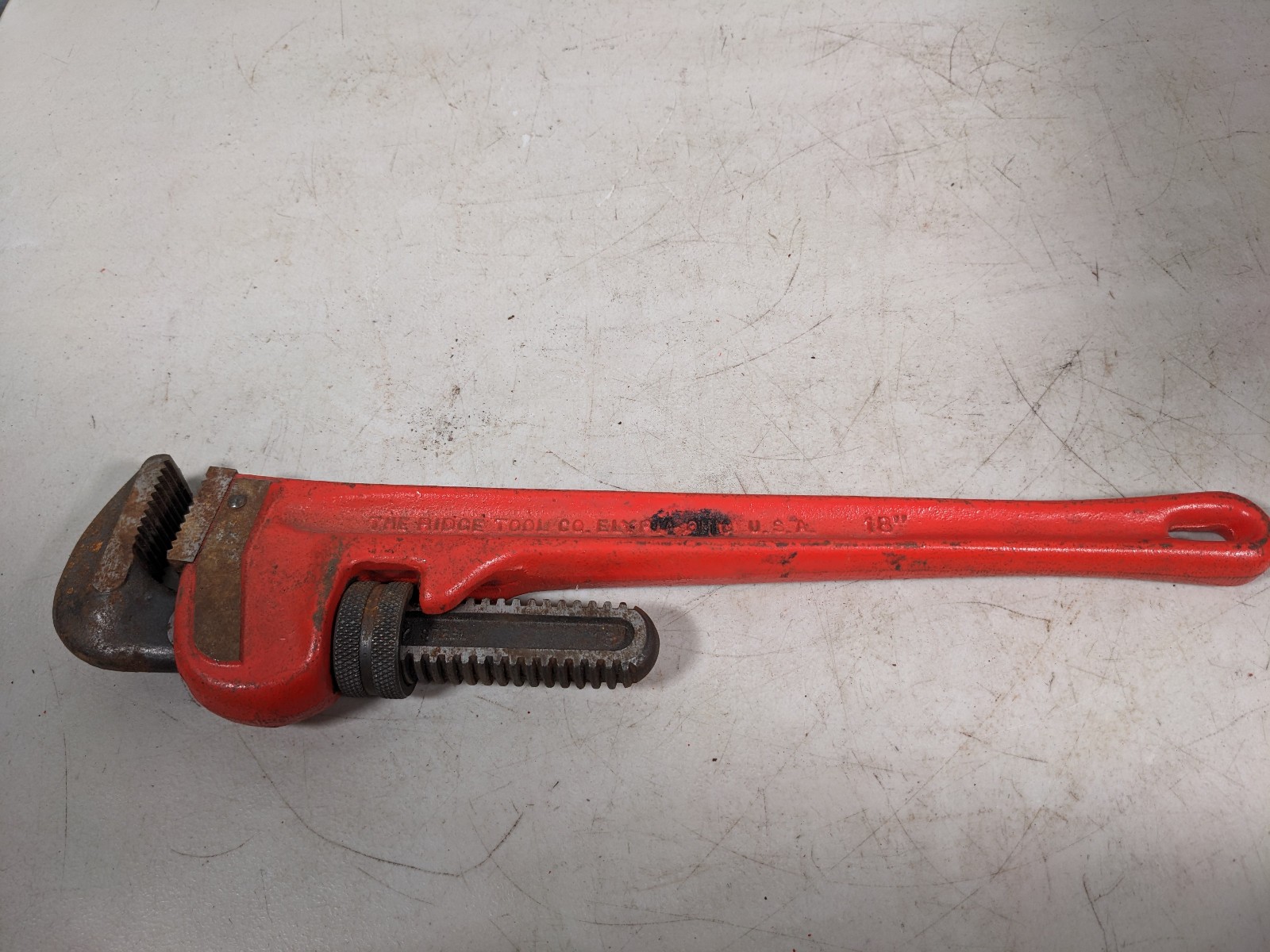 Ridge Tool Ridgid Adjustable Heavy Duty Pipe Wrench 18"