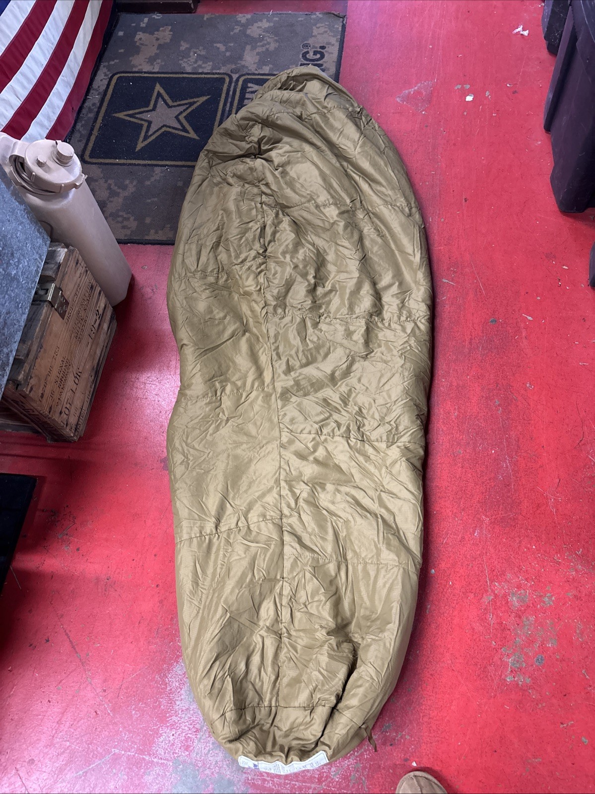 USGI Military Type:1 Temperate Sleeping Bag, Inner  Coyote Above 15 degrees
