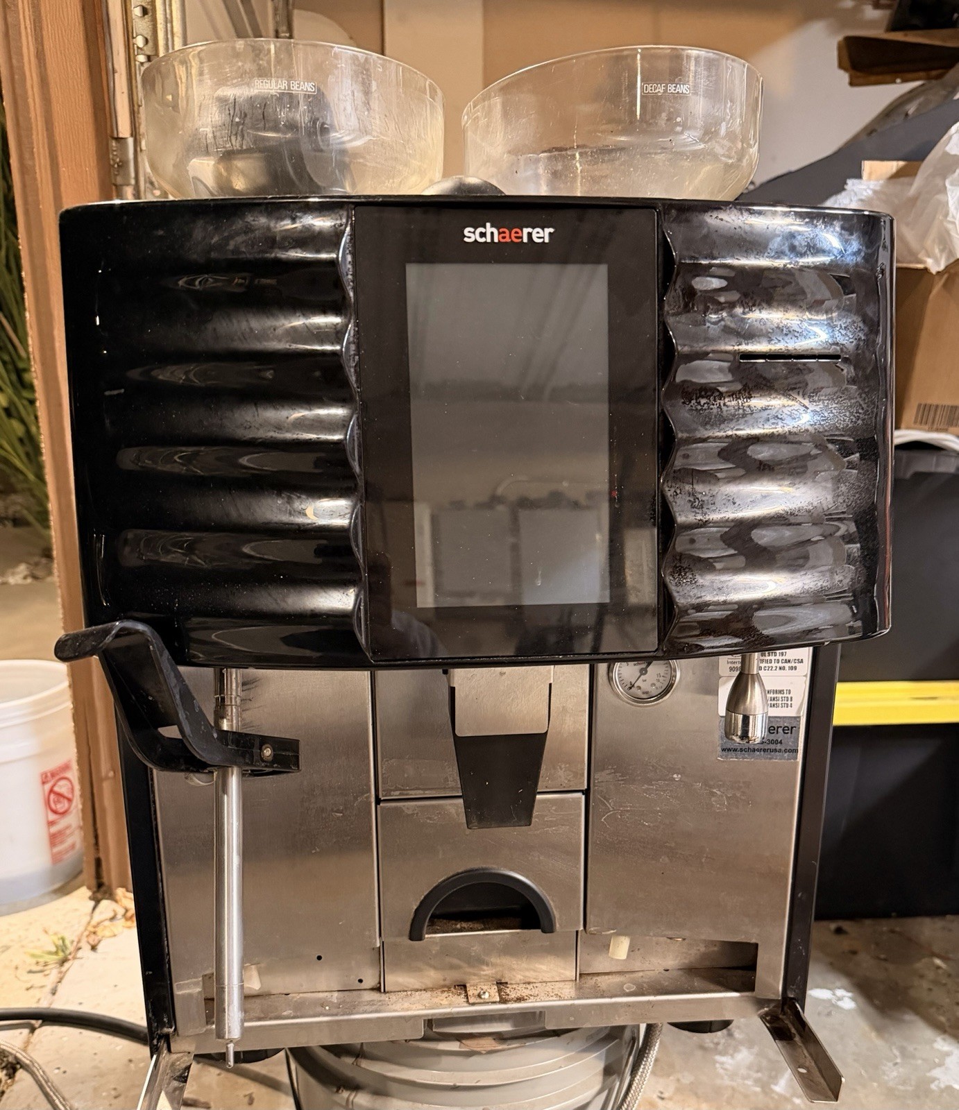 SCHAERER Coffee Art Plus AUTOMATIC ESPRESSO MACHINE