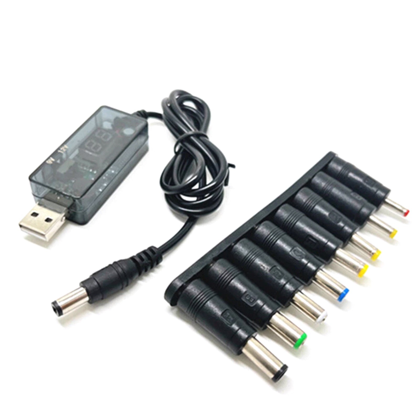 Dual Output Step-Up Converter 9V/12V Selectable via Switch w/LED Display 8 DC