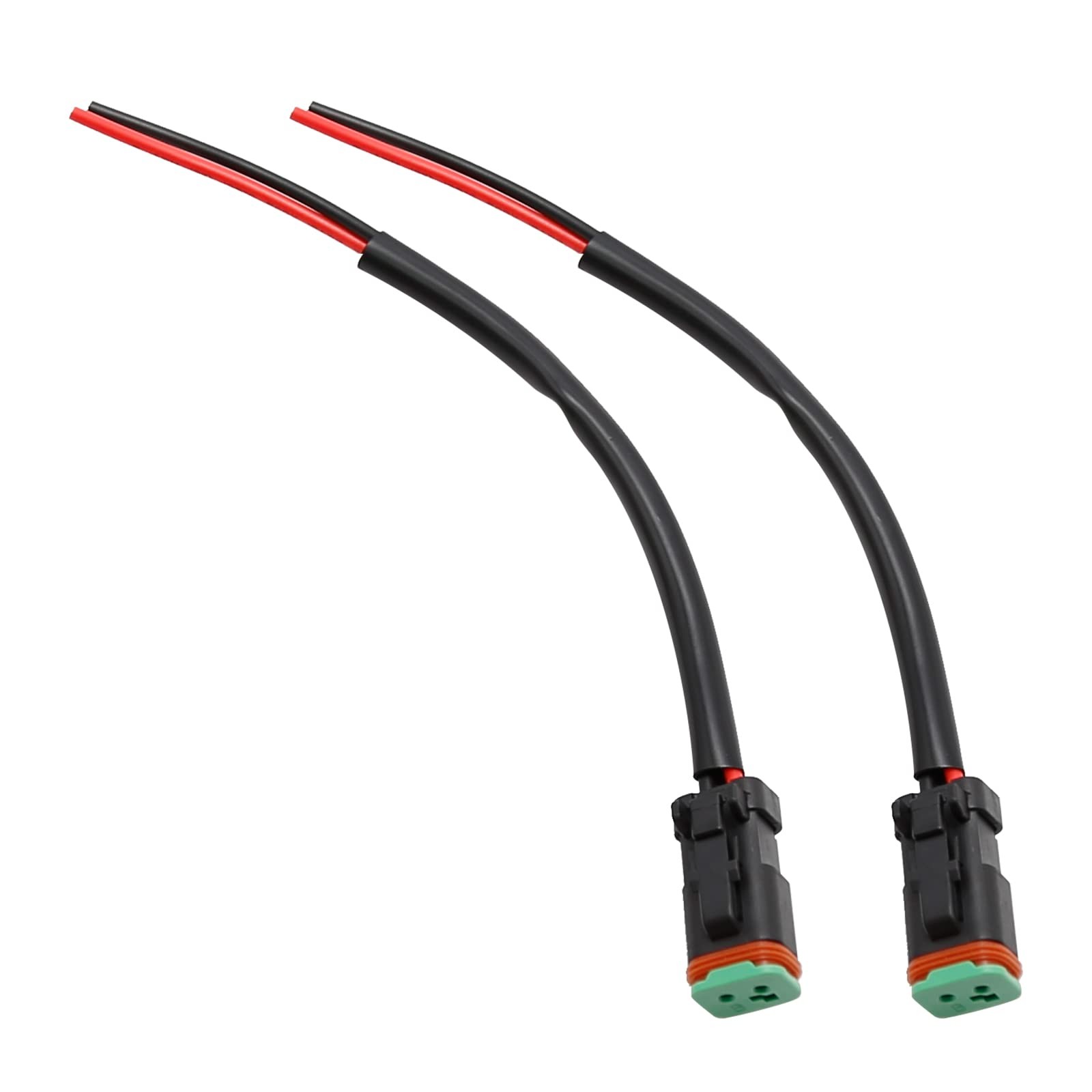 VIKKSAER Deutsch DT DTP 2 pin Male Socket Adapter for Work Light/Work