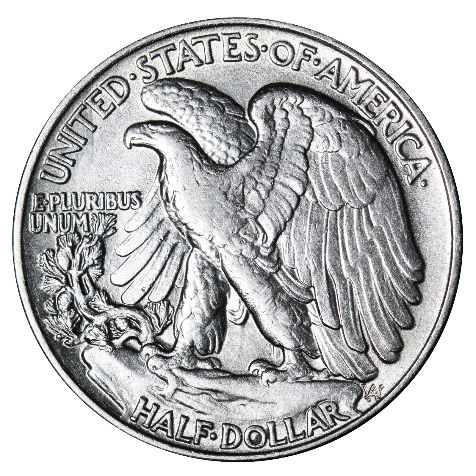 1944 Walking Liberty Half Dollar In AU Condition