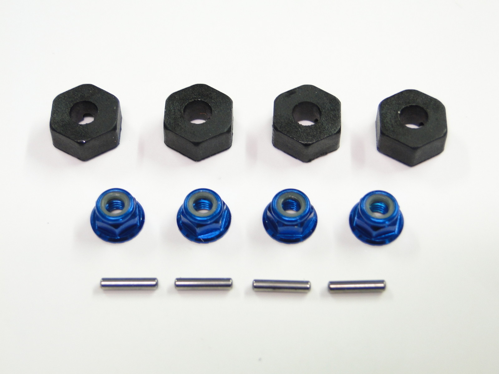 NEW TRAXXAS SLASH 1/10 4X4 Hex Nuts 12mm Blue PLATINUM/ULTIMATE STAMPEDE RF13