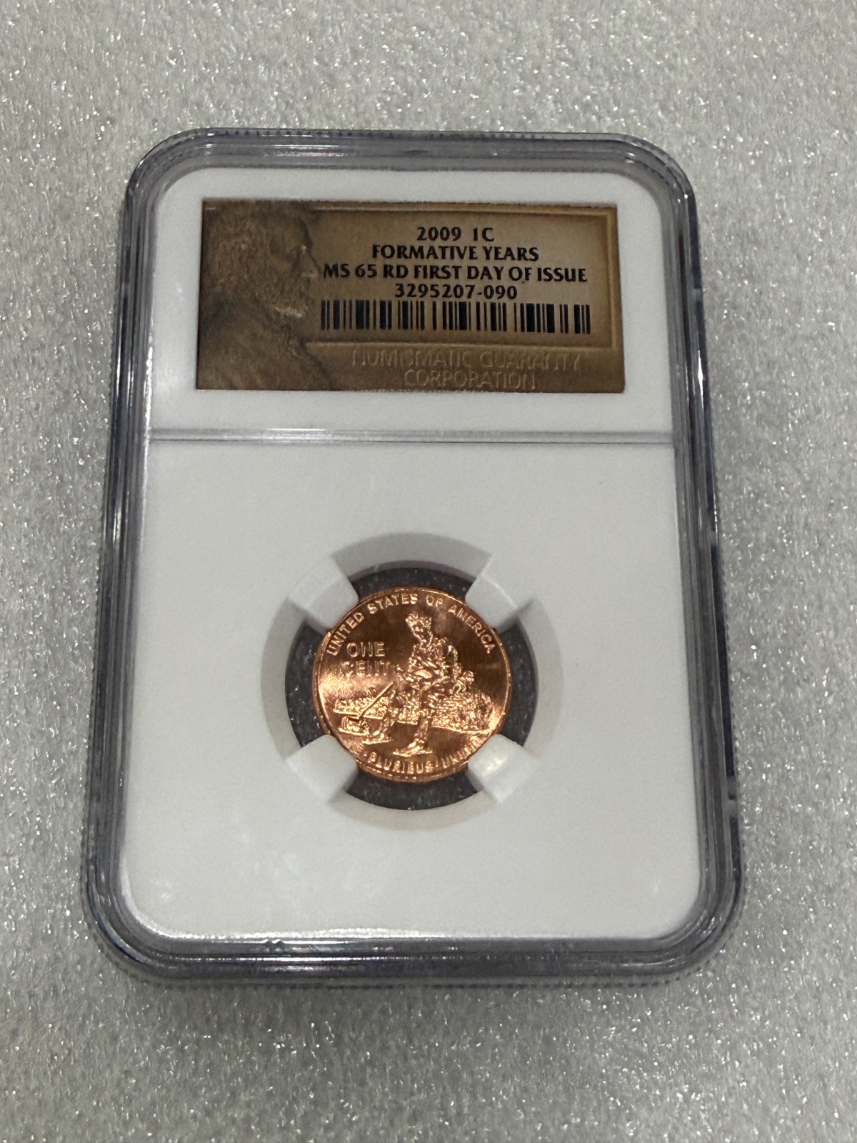 2009 Lincoln Cent Formative Years NGC MS 65 RD ~~ First Day Issue ~~ Stunning