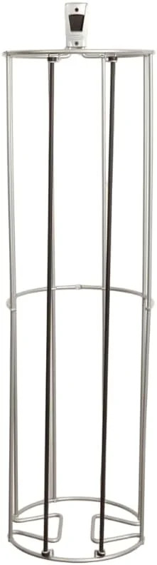 Rubbermaid Garage FastTrack Vertical Ball Rack Satin Nickel Wall Mounted Storage