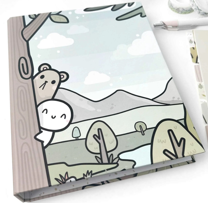 TheCoffeeMonsterzCo TCMC Out Of The Woods Sticker Binder