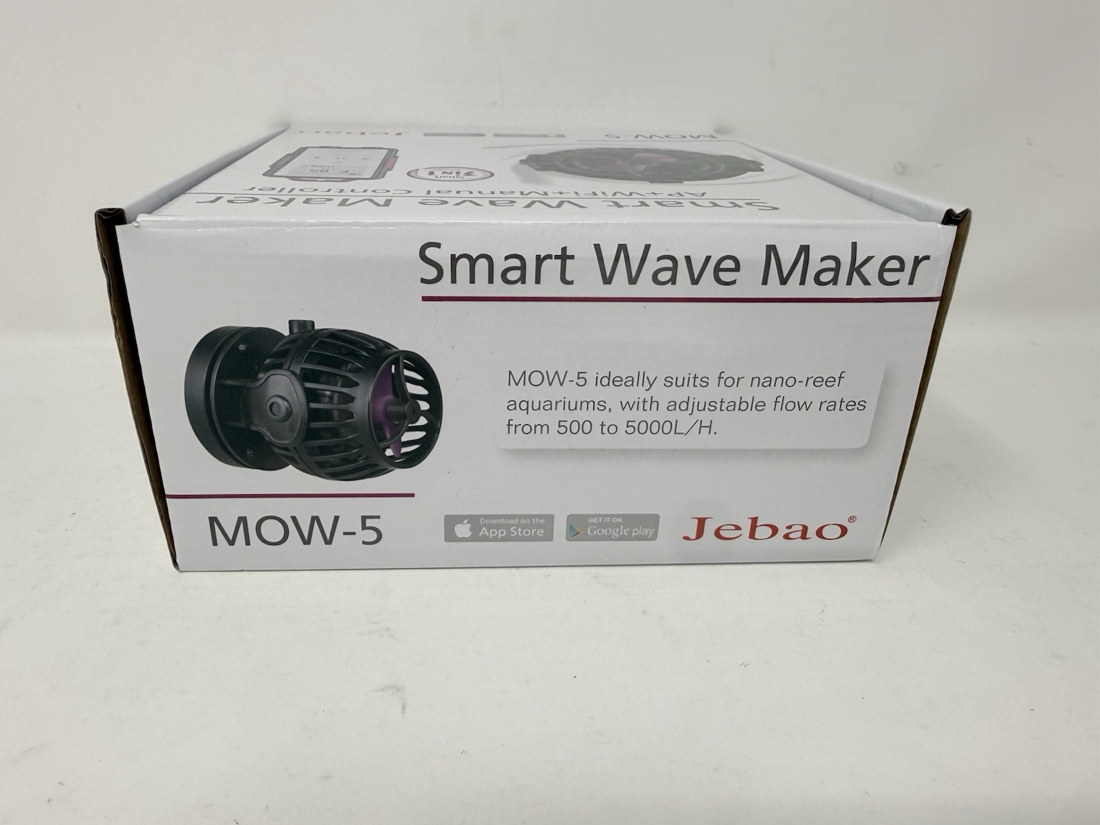Jebao MOW-5 Wave Maker Flow Pump with Controller for Marine Reef Aquarium