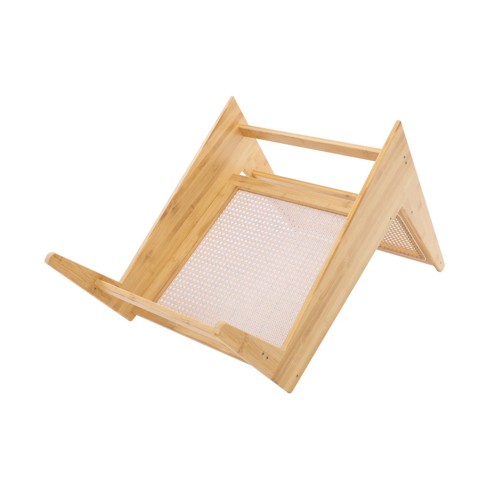 Home Bamboo Chair, Accent Chair, Comfy Bamboo Chairs, 53x64x58cm, Wood Color