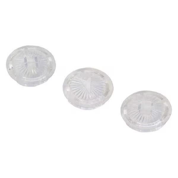Kissler Index Buttons,1-1/16 in. Size,Chrome 92-5009S Kissler 92-5009S 1-1/16 in