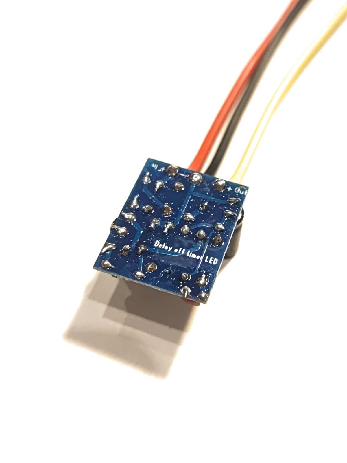 Car Module Convert Constant ON signal to adjustable 0-10 sec single pulse 12V