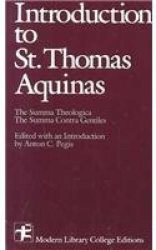 Introduction To Saint Thomas Aquinas - Paperback By Thomas Aquinas - GOOD