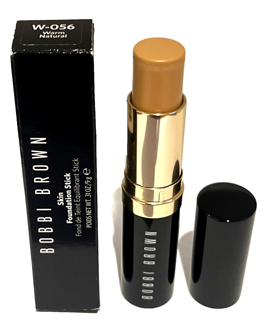 Bobbi Brown Skin Foundation Stick  W-056 Warm Natural  0.31 oz / 9 g New In Box