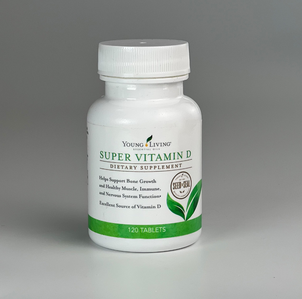 Young Living SUPER Vitamin D Essential Oil Supplement NEW Sealed 120- Overstock