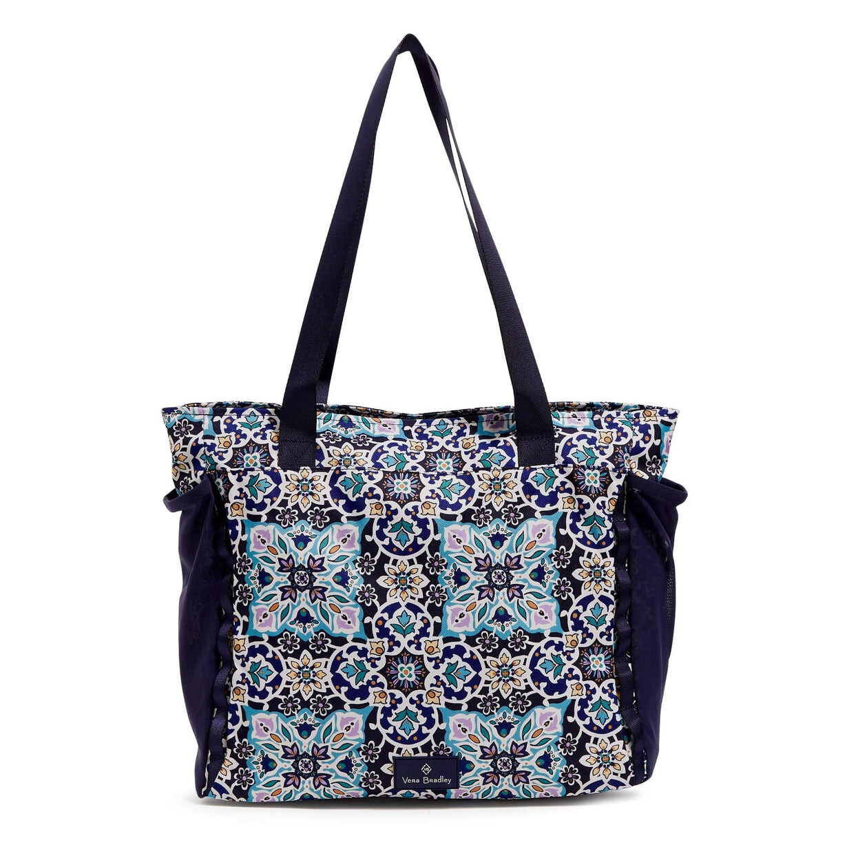 Lisbon Medallion  Large Travel Carry On Sport Tote Bag Vera Bradley Lighten Up N