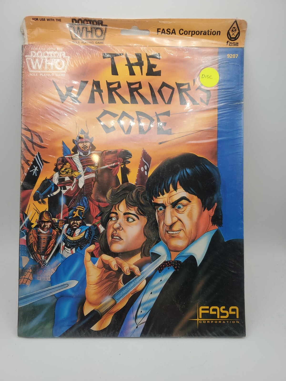 The Warrior's Code - Doctor Who Role Playing Game Brand New Factory Sealed