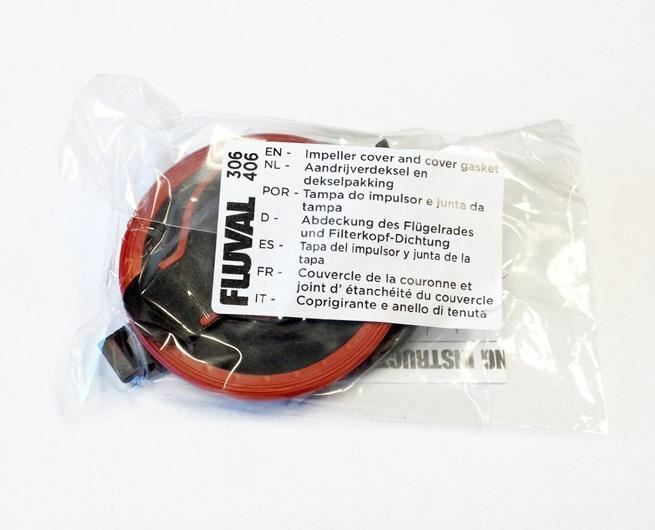 Fluval 306/406 Impeller Cover & Motor Seal Ring