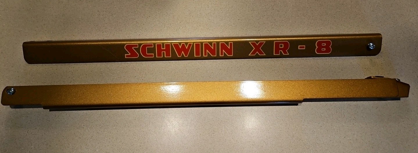 Vintage SCHWINN XR-8 Stationary Exercise Bike Frame Chain Guard Cover w/ Screws