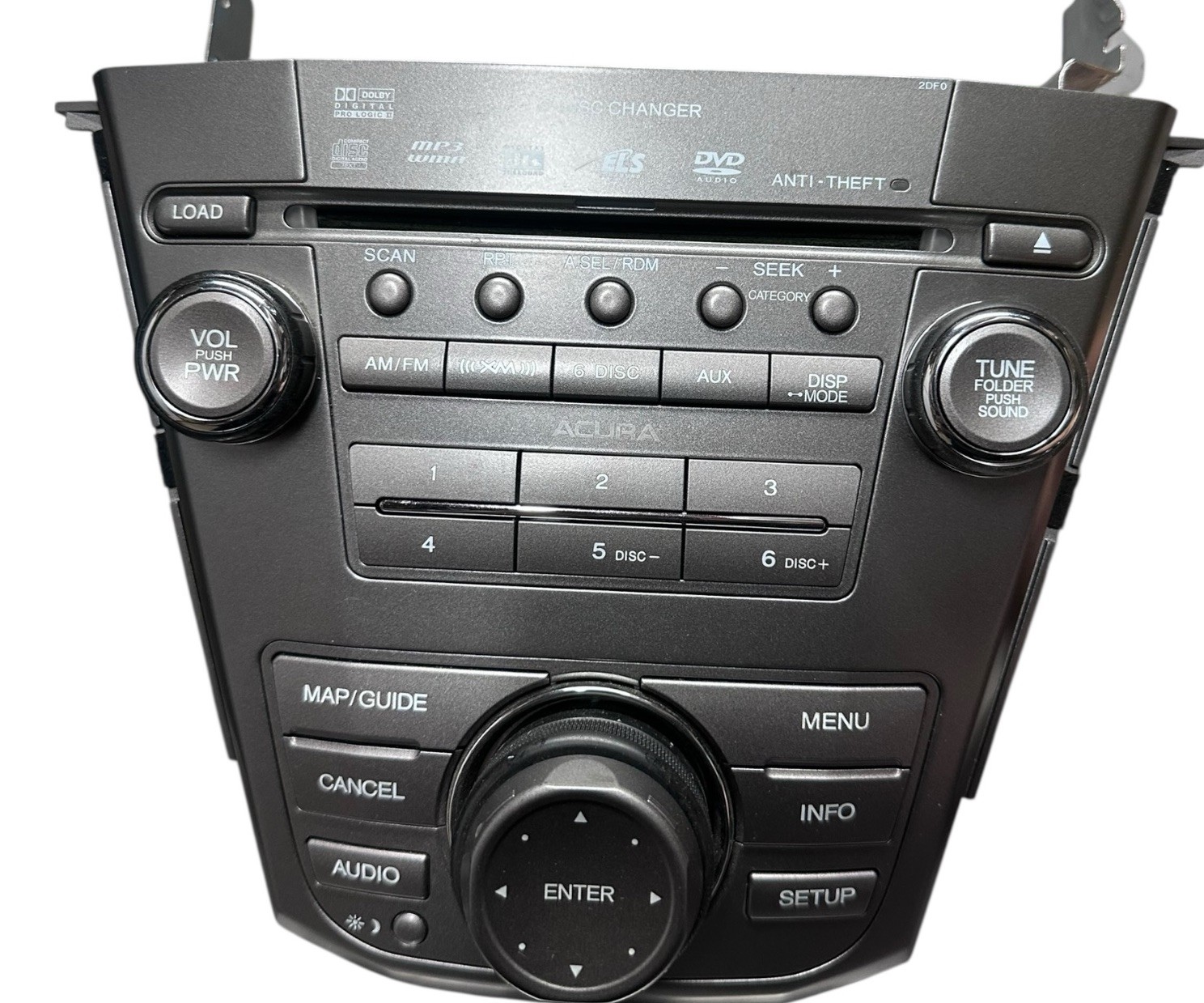 2007-2009 Acura MDX Navigation Radio CD DVD Player 39101-STX-A330-M1 Untested