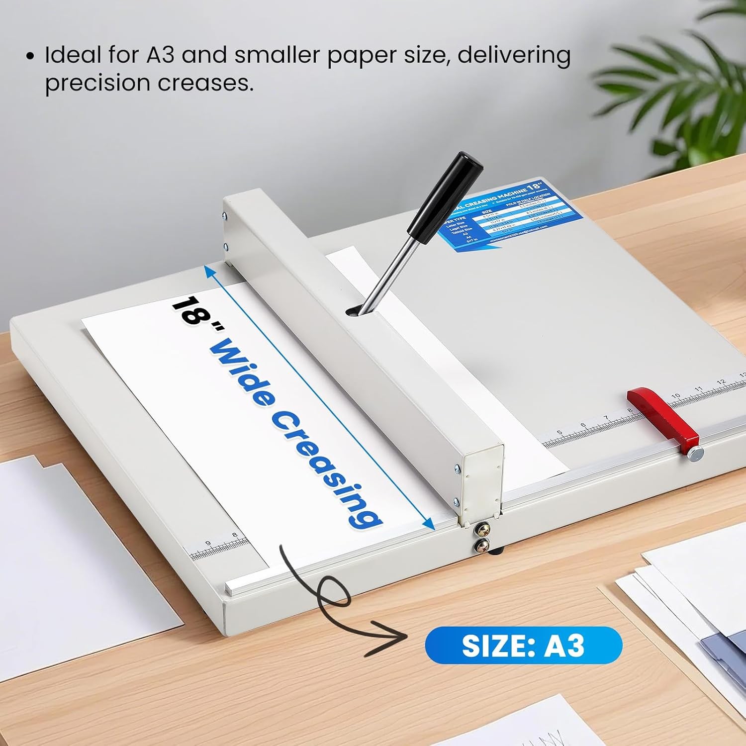 Manual Paper Creaser 18 Inch
