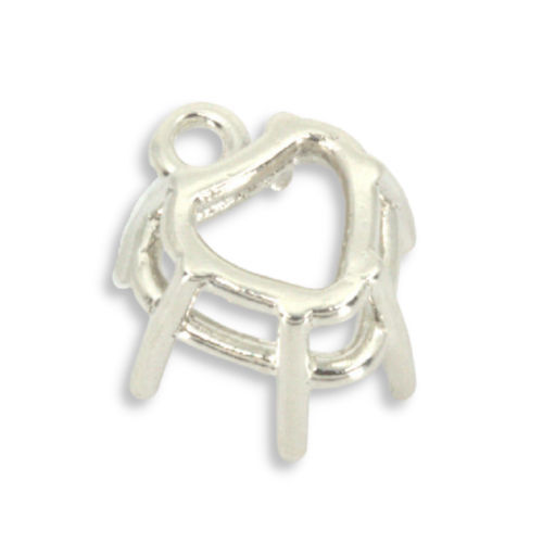 Heart Pre-notched Dangle Mounting